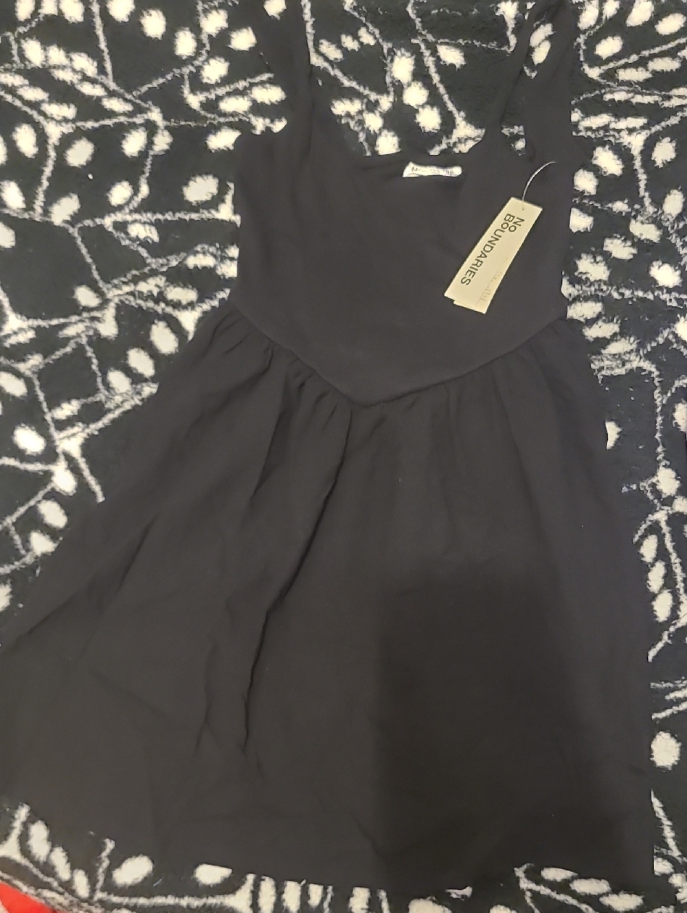 Black Skater Style Dress